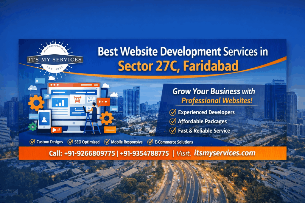Best Website development services in sector 27C-faridabad