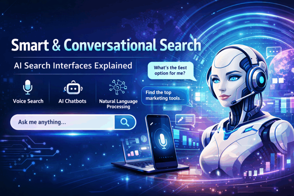 AI Search, Conversational AI, Smart Search, SEO Trends, Digital Transformation, Artificial Intelligence