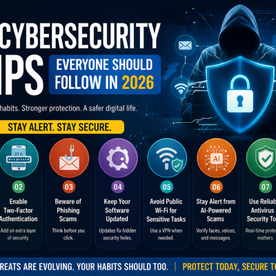10 Cybersecurity Tips Everyone Should Follow in 2026